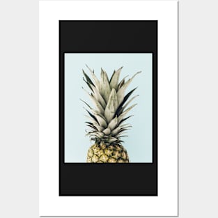 Pineapple, Fruit, Modern art, Wall art, Print, Minimalistic, Modern Posters and Art